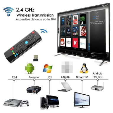 Mini Teclado con Mando Air Mouse - Img 93842767