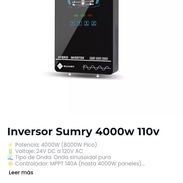 Inversor Sumry 4000W - Img 56208105