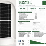 Paneles solares marca boviet 540w monofaciales - Img 57920176