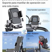 Soporte de teléfono para moto o bicicleta - Img 51963121