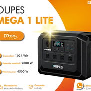 🔅Oupes Mega 1 Lite-1024Whestación de energía portátil-batería portátil-power station-energía de respaldo🔅 - Img 57617141