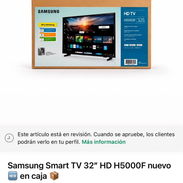 Samsung Smart TV 32" HD H5000F nuevos en caja con transporte incluido - Img 56741179