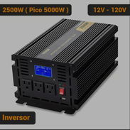 Inversor VEVOR 2500W 5000W Pico Onda Modificada 12V a 120V Con Control Remoto Pantalla LCD Cod:EcoFlow - Img 55611725