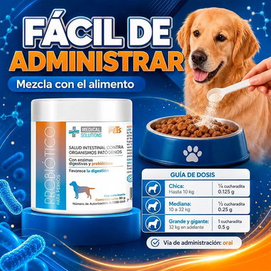 Probiótico en polvo para perros - 5/6