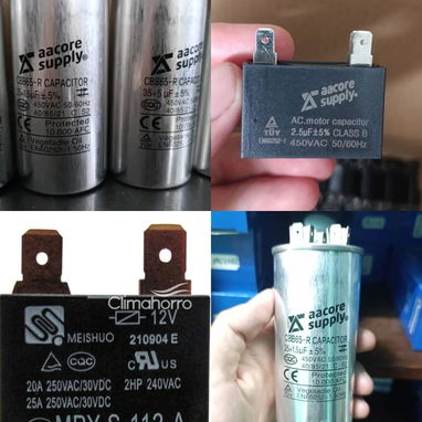 Capacitores de marcha para split, ventilador etc - Img 100601724