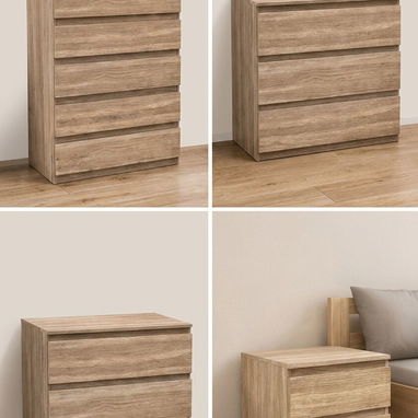 Cómodas de 5 gavetas - Img 124021725