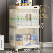 👑Organizador 2 niveles con puertas corredizas transparentes.(UH) - Img 56651913
