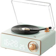 Bocina Retro Bluetooth Victrola - Img 57756626