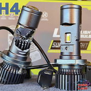 BOMBILLO H4 LED LUPA CHIP CSP DE ALTO BRILLO - Img 54094482