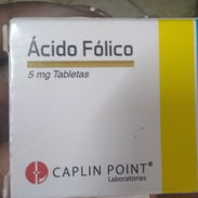Ácido fólico 5 MG Importado - Img 55630827