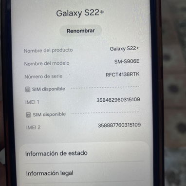 15 días de uso a22+ de 256 / 8 ram - 2/7