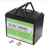 *🔋 Batería LiFePO4 12V 100Ah . ⚡1280 Wh. Con pantalla indicadora del nivel de carga. Nuevas en caja sellada - Img 55453522