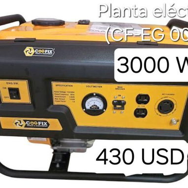 Plantas Eléctricas 1200W, 2200W, 2800W, 3000W,3500W. Domicilio Incluído en Toda La Habana - Img 123146699