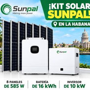 Kit solar inversor ➕ batería ➕ paneles llame ya será bien atendido - Img 58124580