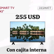 Tv Desmatt de 43" con cajita integrada - Img 56744487