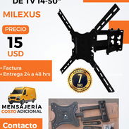 Soporte giratorio de pared para TV de 14 a 55 pulgadas. - Img 57721793