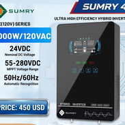 ⚡️Inversor Híbrido Sumry 4000W / 120VAC ☀️🔋 - Img 56693909
