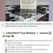 Audifonos Ltinist BX27 True Wireless Nuevos en caja - Img 56600815