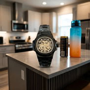 Reloj LONGLUX Automático. Color negro - Img 57708305