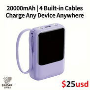 Power Bank Bateria Portatil Cargador Portatil Carga Rapida 20000mAh $25usd - Img 57318218