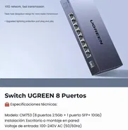 Switch UGREEN 8 Puertos - Img 50431383