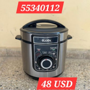 💠Olla Reina Marca Rudenkov 💠Capacidad de 6 Litros 💠Analógicas de 90 minutos 💠Garantía: 1 mes 💠Mensajería por costo - Img 123368490