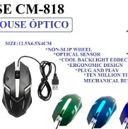 Mouse por cable óptico - Img 45905079