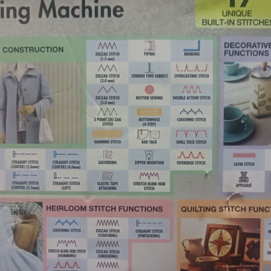 Máquina de coser eléctrica Marca Brother mínimo uso 140 USD - 4/4