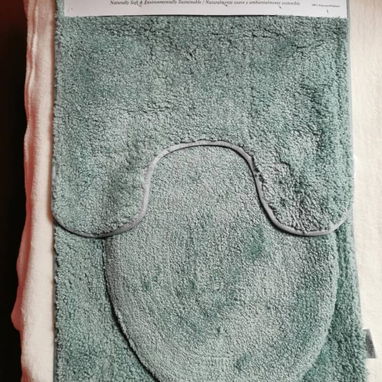 Alfombra decorativas para baño de 3 piezas (dh) - Img 118281845