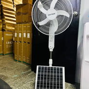 Ventilador Daytron recargable 18 pulgadas con panel solar - Img 55458196