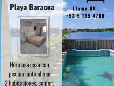 Alquiler turistico a largo plazo en Playa Baracoa. Llama AK 50740018 - Img main-image