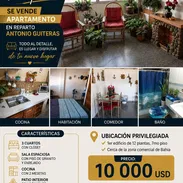 🏡 ¡Venta de Apartamento en Reparto Antonio Guiteras ("Bahía")! ✨ 💰 Precio: 10 000 USD - Img 56180906