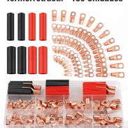Kit de Terminales de Cobre y Termorretráctil de 130 Unidades - Img 57894899