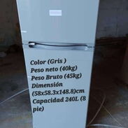 Refrigerador bennederi de 8 pies con trasporte incluido interesados al 55361936 - Img 45047606