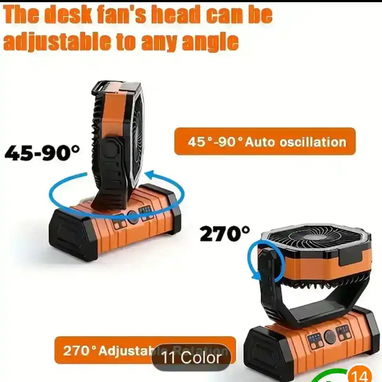 Ventilador Recargable F6 20000mAh $45 🚗 ¡AL POR MAYOR A PARTIR DE 12! ¡OFERTA POR TIEMPO LIMITADO! ¡SE ACABAN! - 4/4