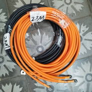 vendo Cable 4 para baterias/inversor 25mm2 rollo por 2.5m para conexiones paralelos 100% cobre con sus argollas de conex - Img 57200235