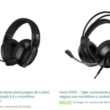 Auriculares Audífonos inalámbricos, audífonos con cable - 2/10