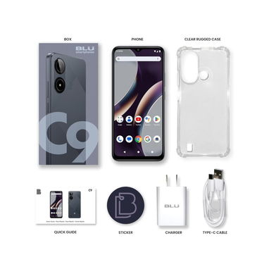 📱 Teléfono BLU C9 – Pantalla grande, rendimiento confiable y Android 13 🌐 Colores 💚🖤 - Img 125999422