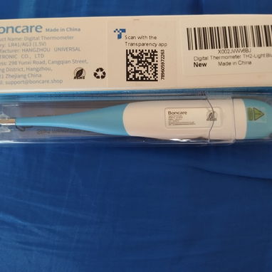 Termómetro digital nuevo en cu caja en grados celsius, marca Boncare, se prueba antes de vender. - 3/6