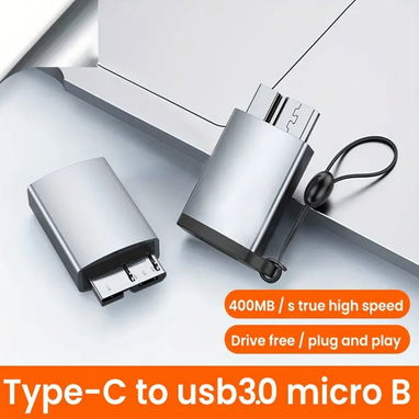 Adaptador Tipo Micro B a Tipo C Problemas con su disco duro y el cable de datos!! Tengo su solución!!! - Img 78148970