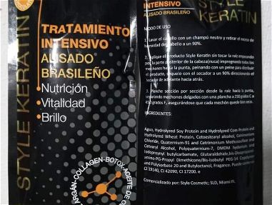 Ofertas de keratinas BRIBRACARE, bolsita de Alisado brasileño y  OGGY, y por oz. Garantía y servicio de mensajeria - Img 66953761