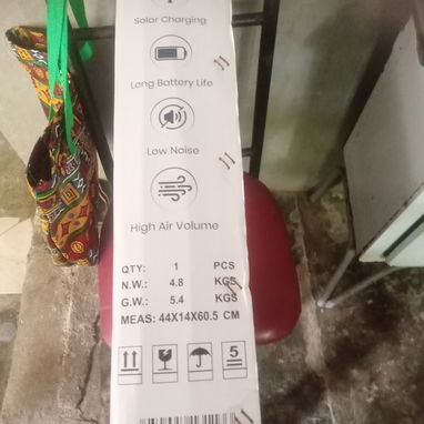 Ventilador recargable de pedestal - Img 123596138