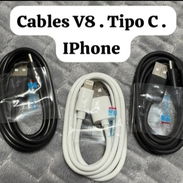 CABLES TIPO C, V8 Y IPHONE ENTRADA USB A 2.1 A CARGA RÁPIDA Y TRANSFIEREN DATOS MIDEN 1 METRO (MARCA 1HORA) - Img 55124975