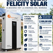 Baterías solar felicity solar de 5kw / 10 kw / 14kw - Img 57998121