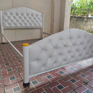 Cama de Tubo Tapizadas. Envío Gratis y Garantía. - Img 57922176