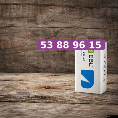 Pila 9V EBL NO RECARGABLE - 3/3