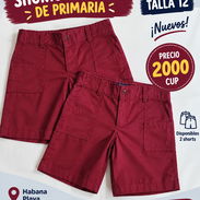 Short X2 varón niño primaria talla 12 NUEVOS - Img 57213686