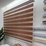 Cortinas zebra blancas gris carmelita 45 usd - Img 55848385