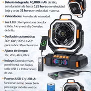 Ventilador recargable - Img 55880167