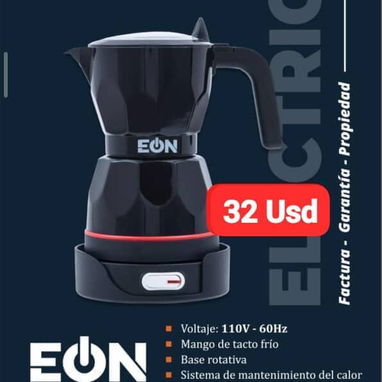 Cafetera eléctrica Eón 3 tazas, Garantía de 6 meses, Entrega gratis para toda La Habana - Img 125561878